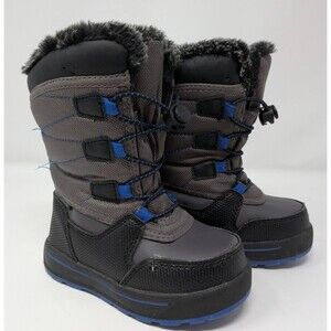 Wonder Nation Kids Toddler Snow Boots Size 8 Thinsulate 200g Waterproof